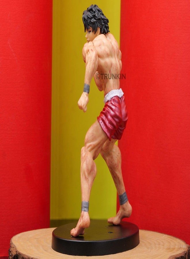 Trunkin | Baki Hanma Action Figure | Action Mode Power Pose Anime Figurine | PVC Weeb Manga Collectible Model Toy | 15 Cms | - Image 5